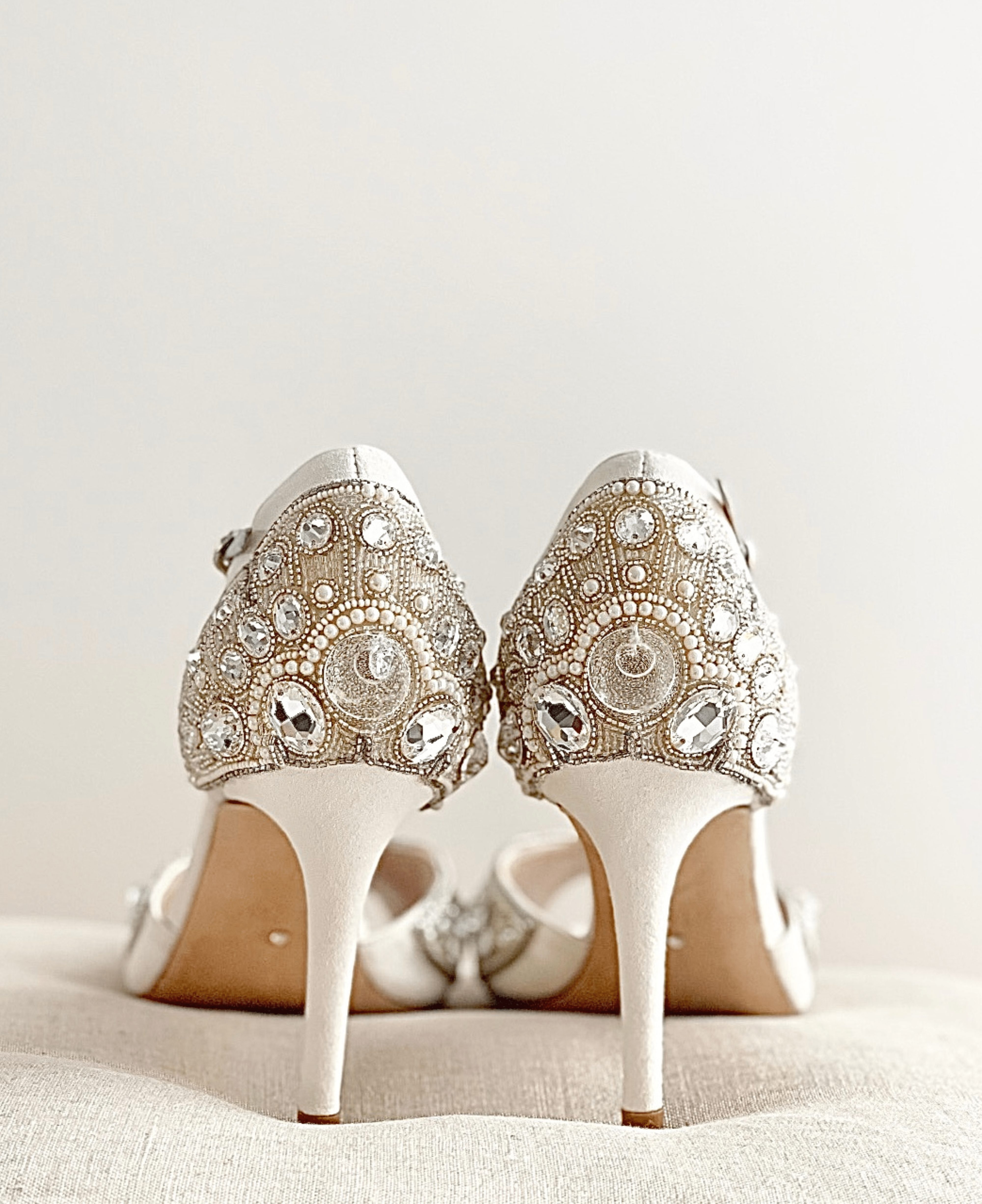 Mirabelle High Heel Bridal Shoe Crystal Embellished Bridal Sandal  image