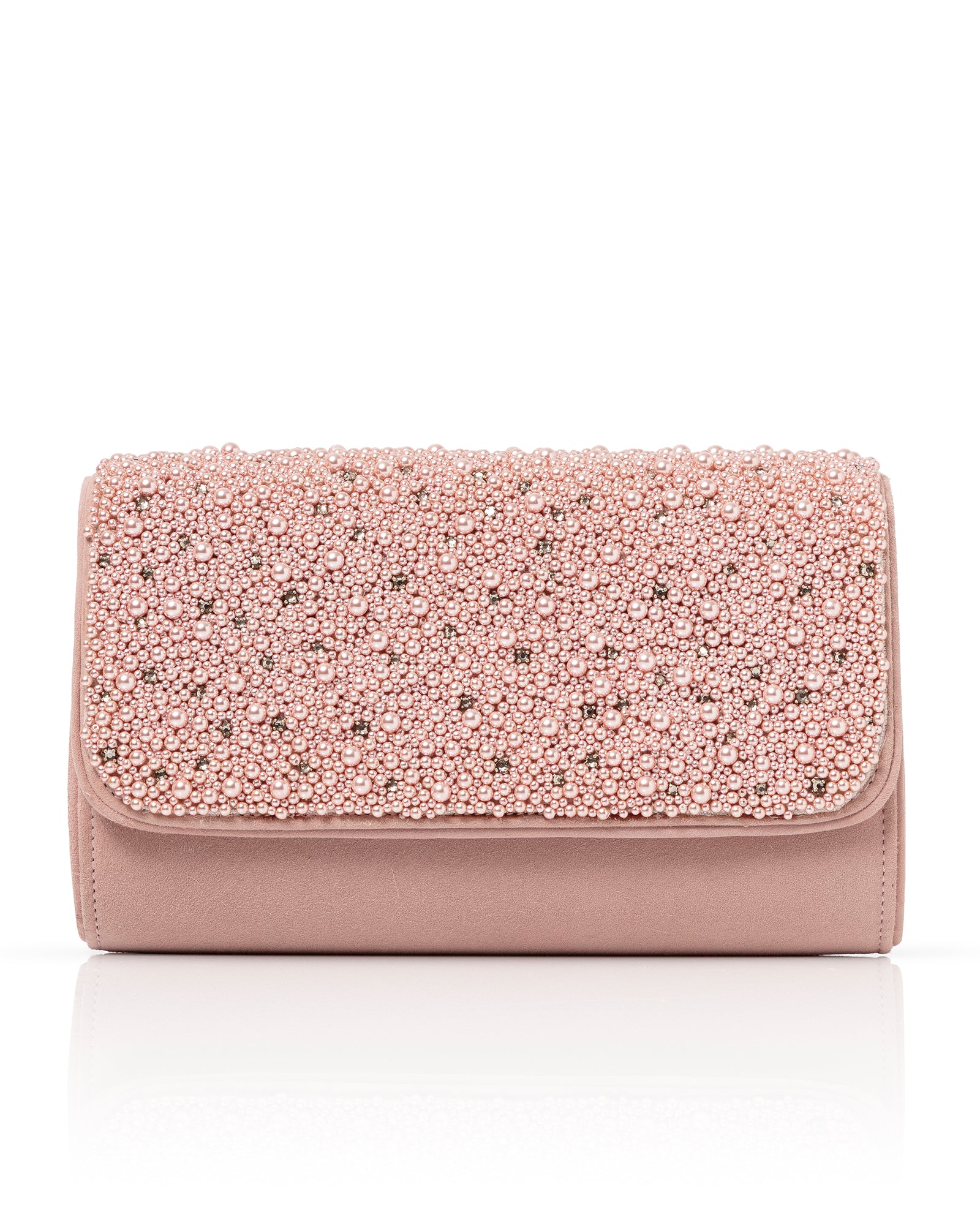 Natasha Misty Rose Suede & Oyster Pearl image