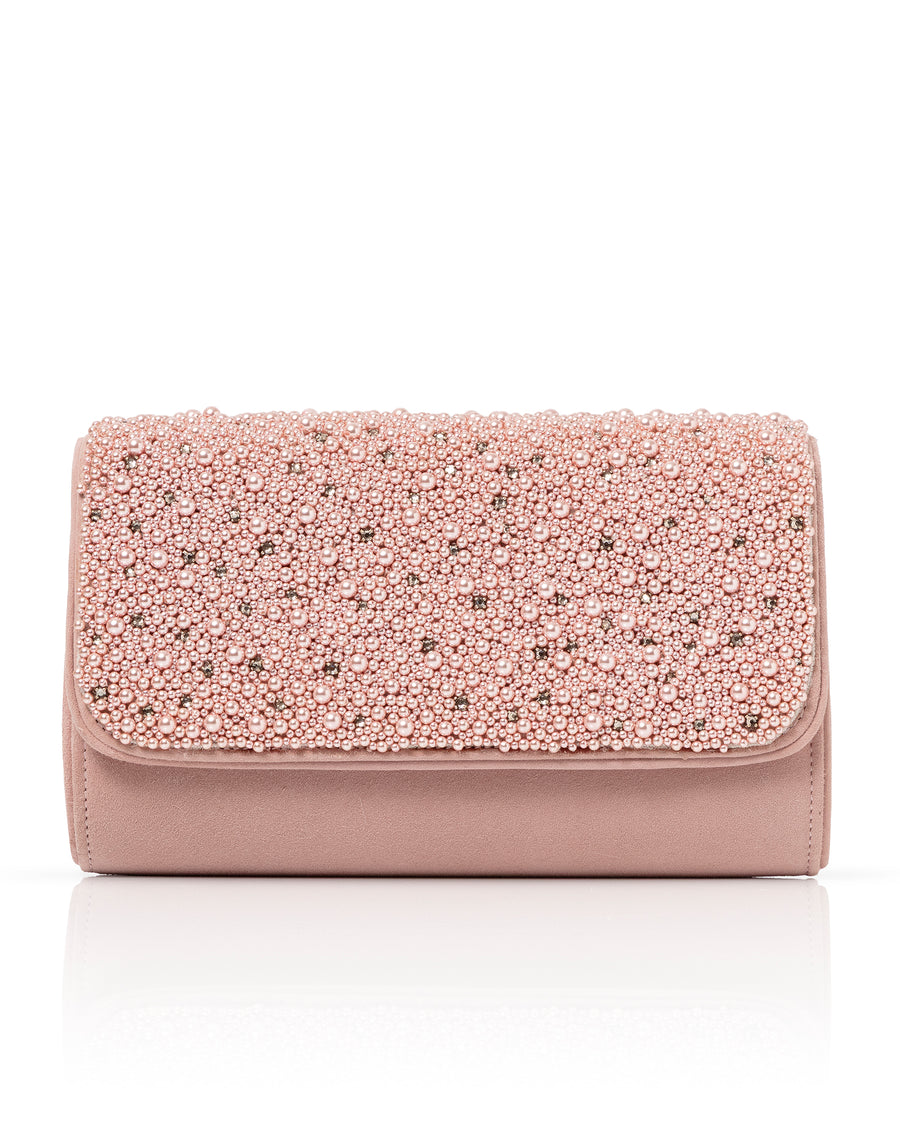 Natasha Misty Rose Suede & Oyster Pearl image