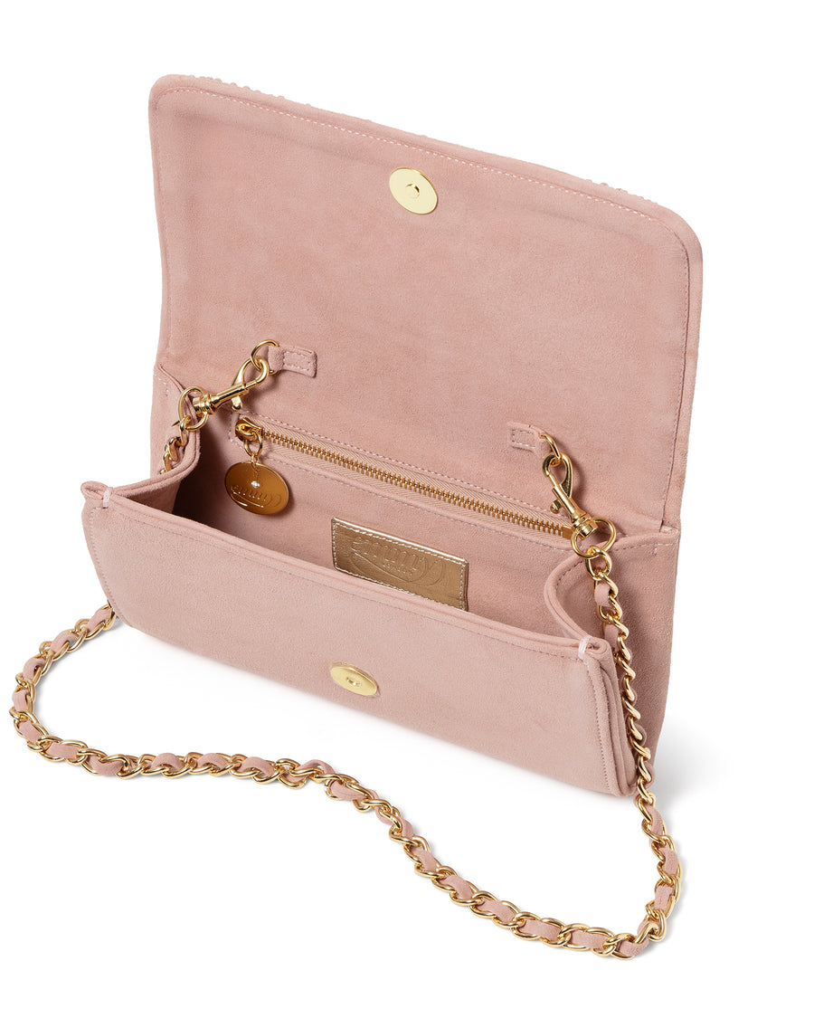Natasha Misty Rose Suede & Oyster Pearl image