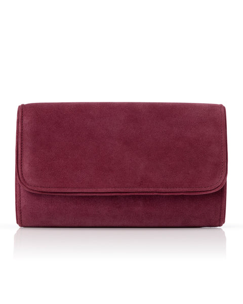 Natasha Cherry Suede