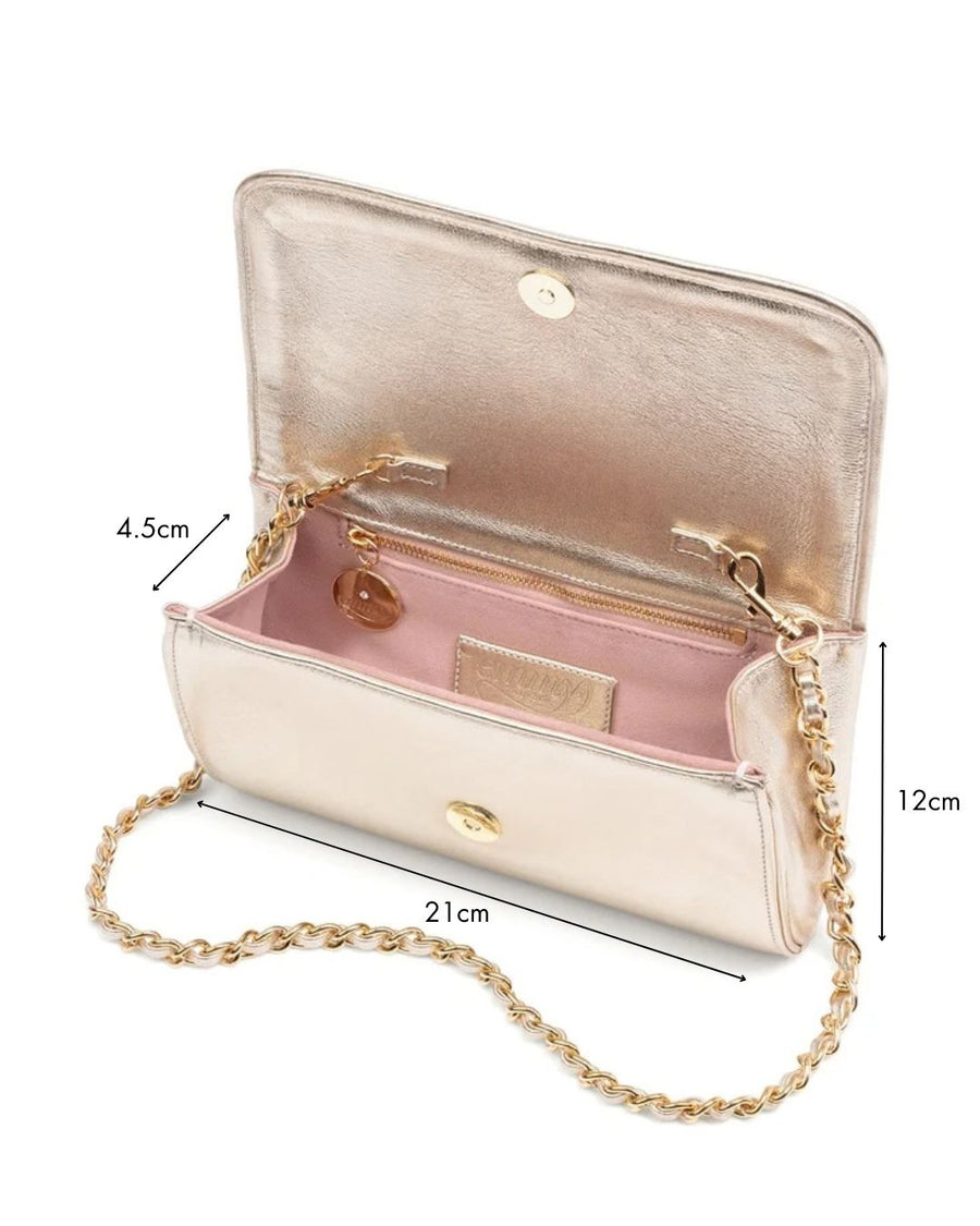 Natasha Gold Leather image
