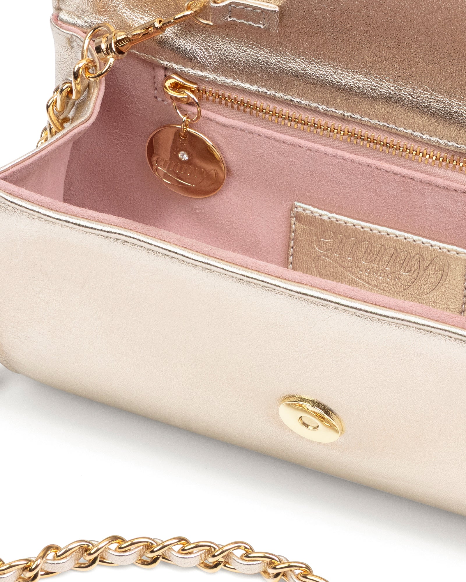 Natasha Gold Leather image