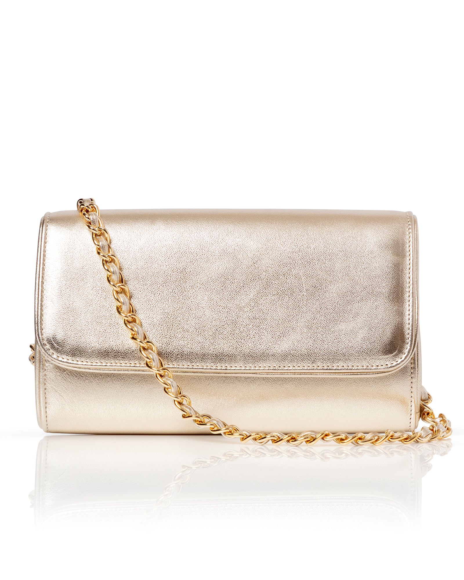 Natasha Gold Leather image