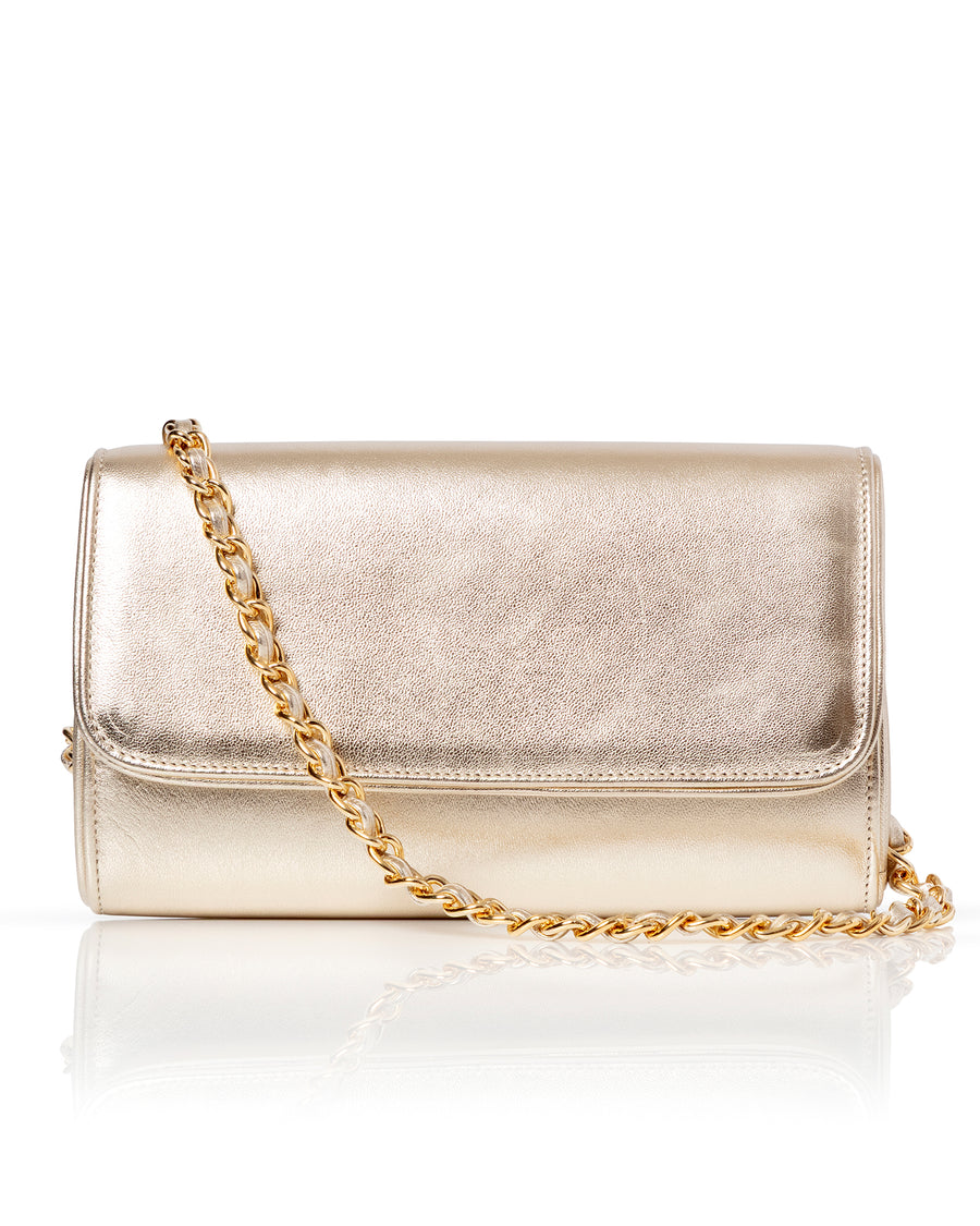 Natasha Gold Leather image