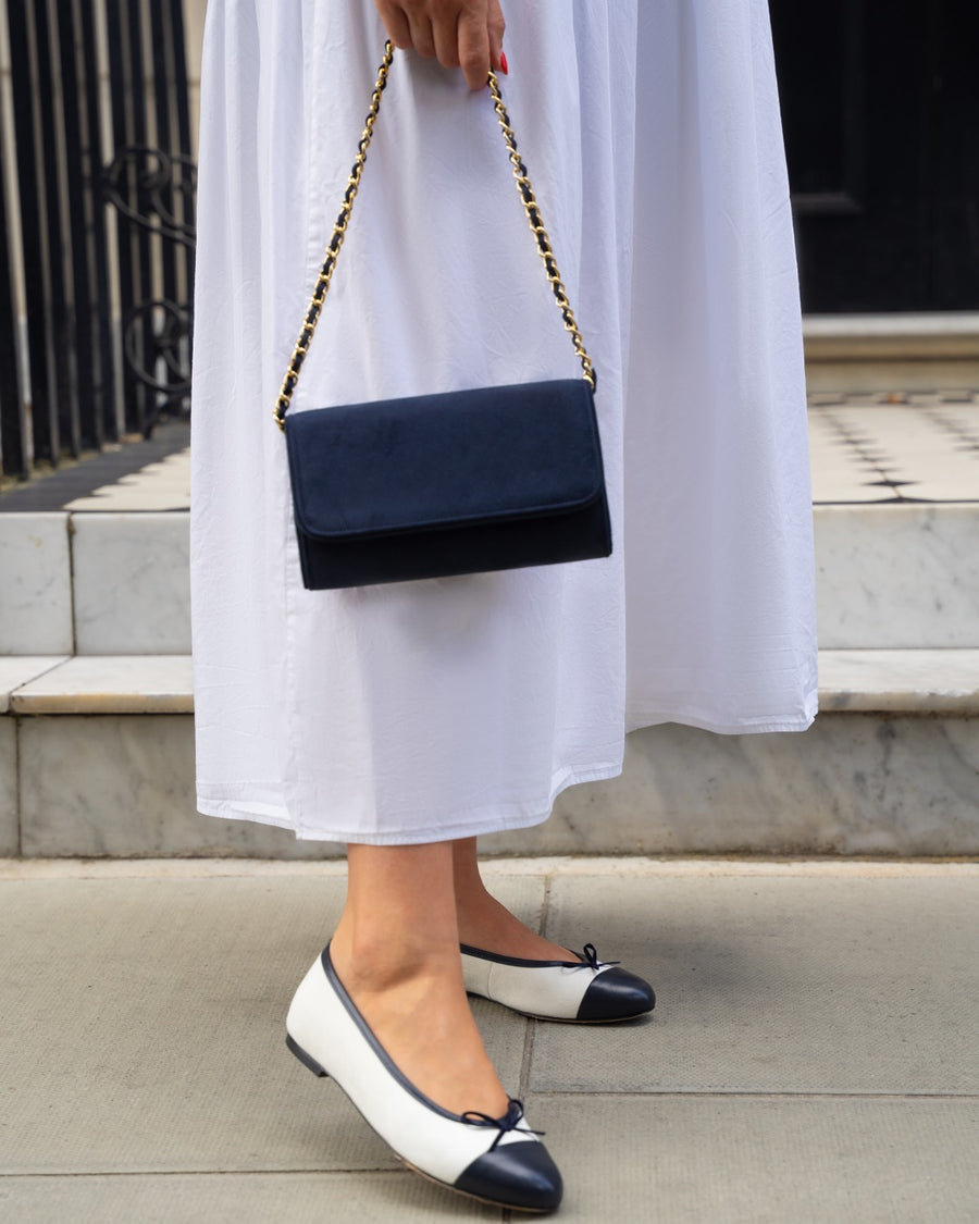 Natasha Navy Suede image