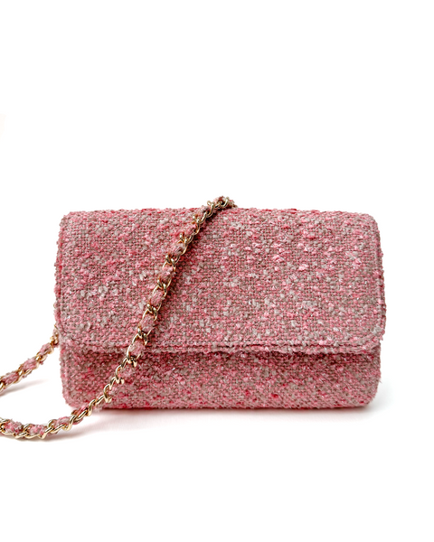 Natasha Rose Pink Tweed