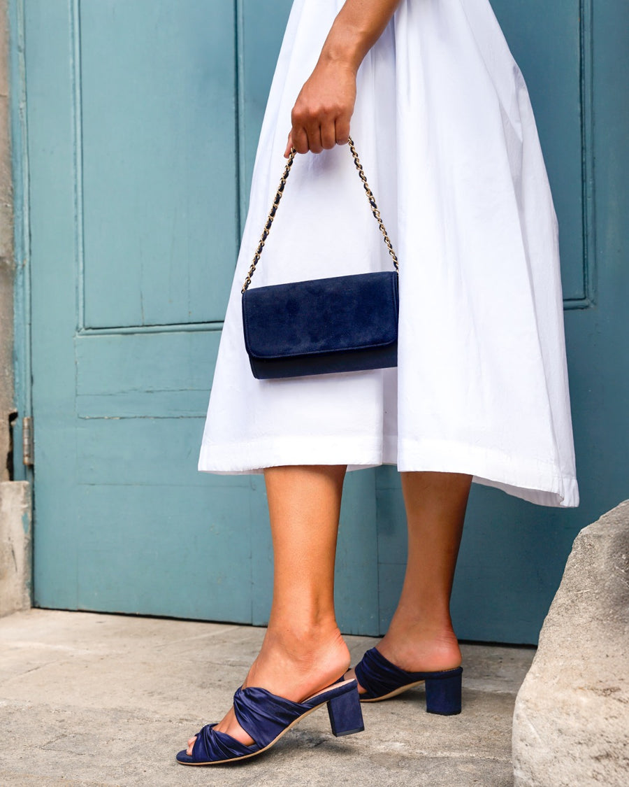 Natasha Navy Suede image