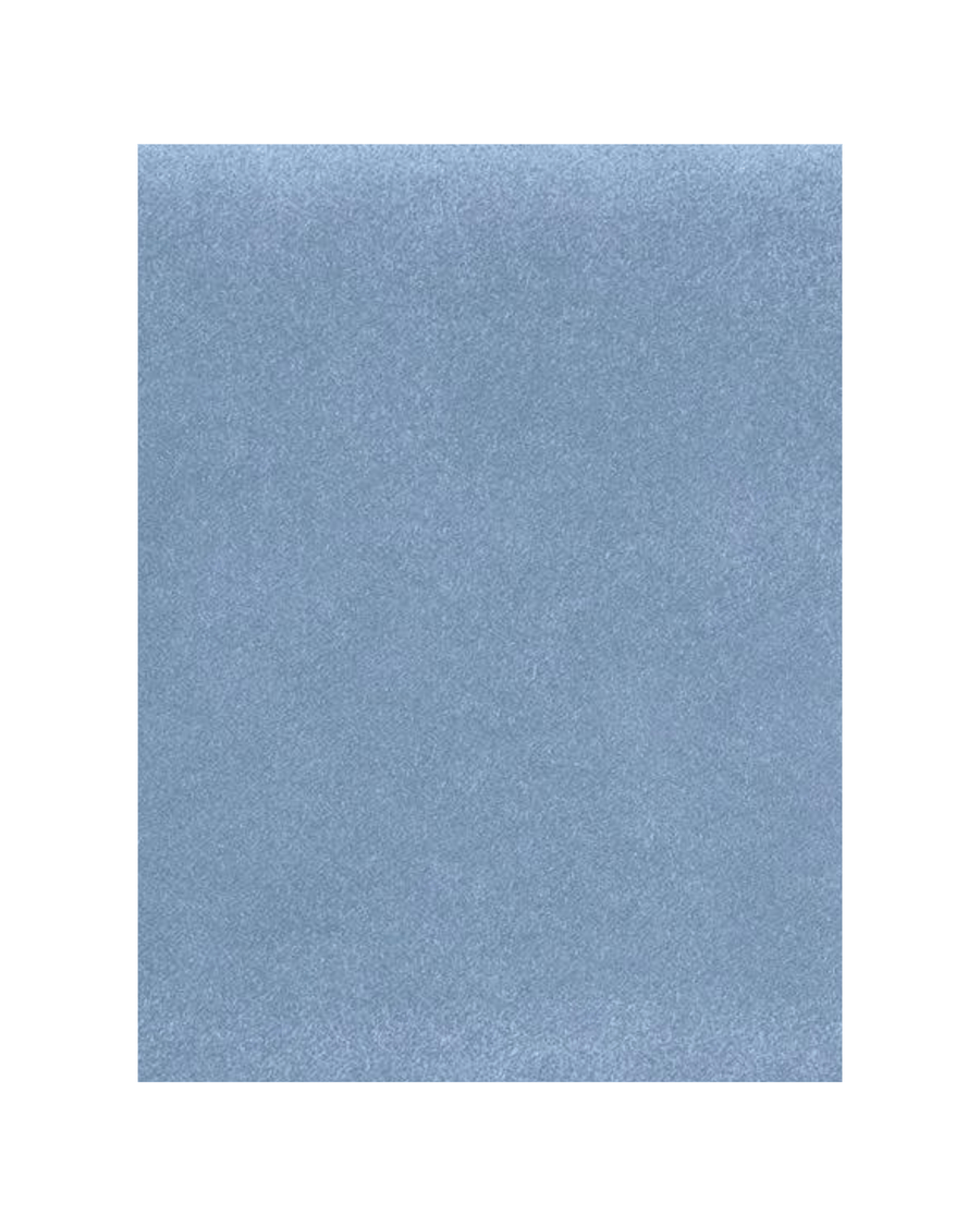 Close-up view of a textured light blue fabric, resembling soft suede or velvet, filling the entire frame with no visible background or additional objects. image