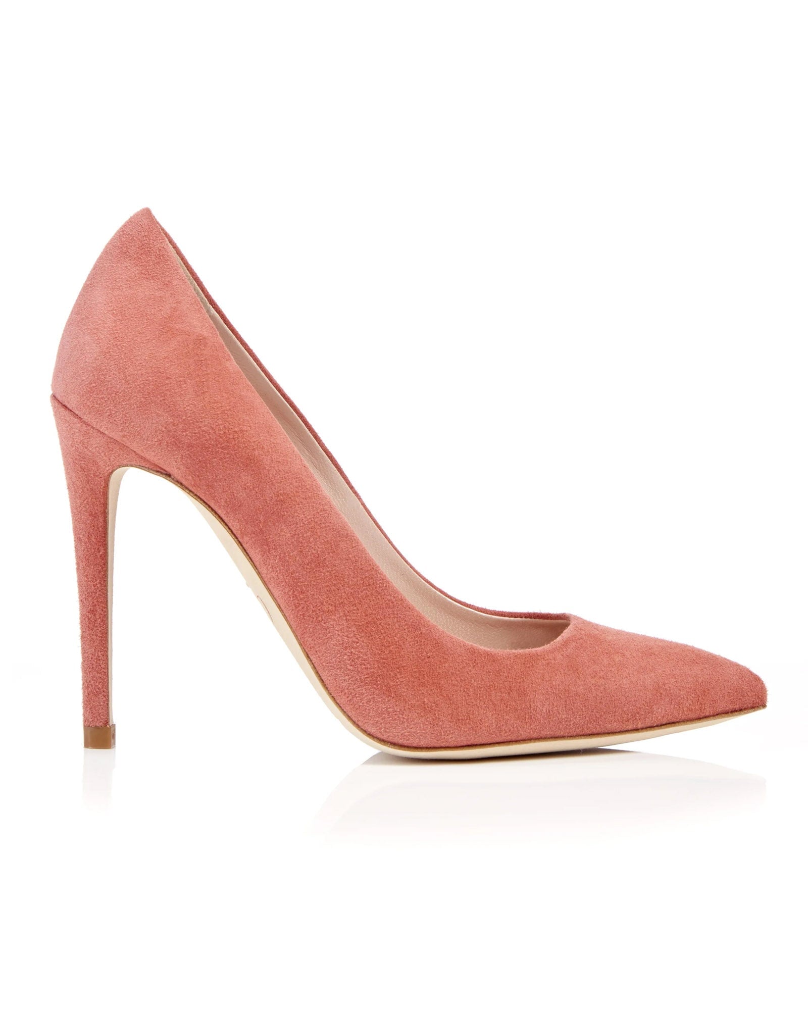 Rebecca Makeup Fashion Shoe Pink Pointed High Heel Court  image