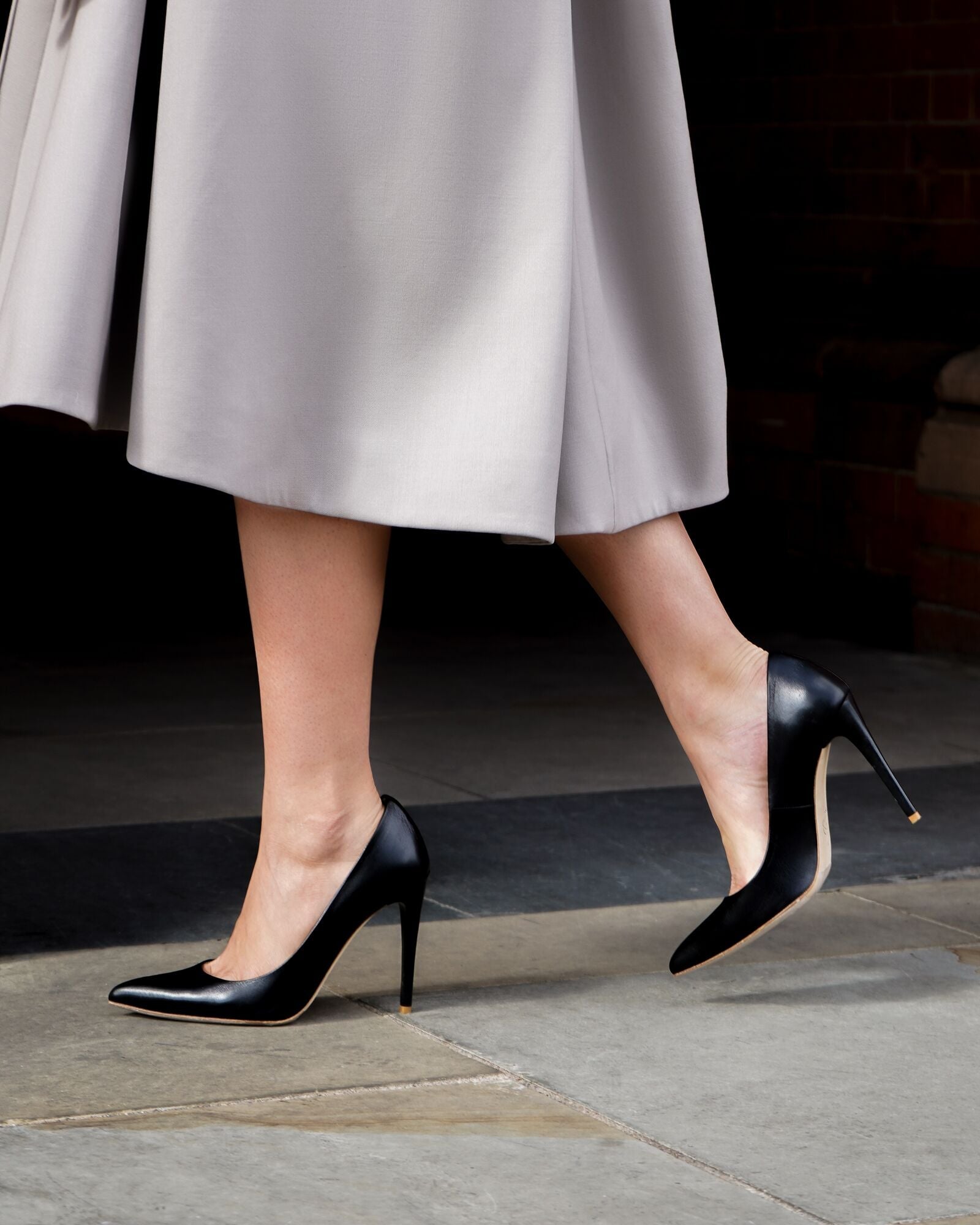 Rebecca Black Leather High Heel Emmy London