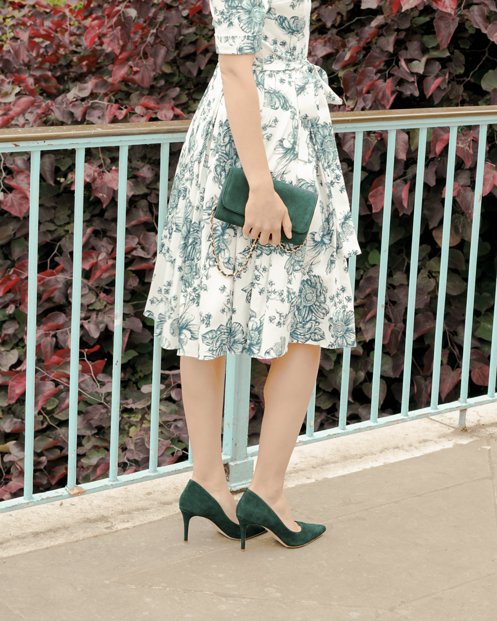 Claudia Greenery Suede