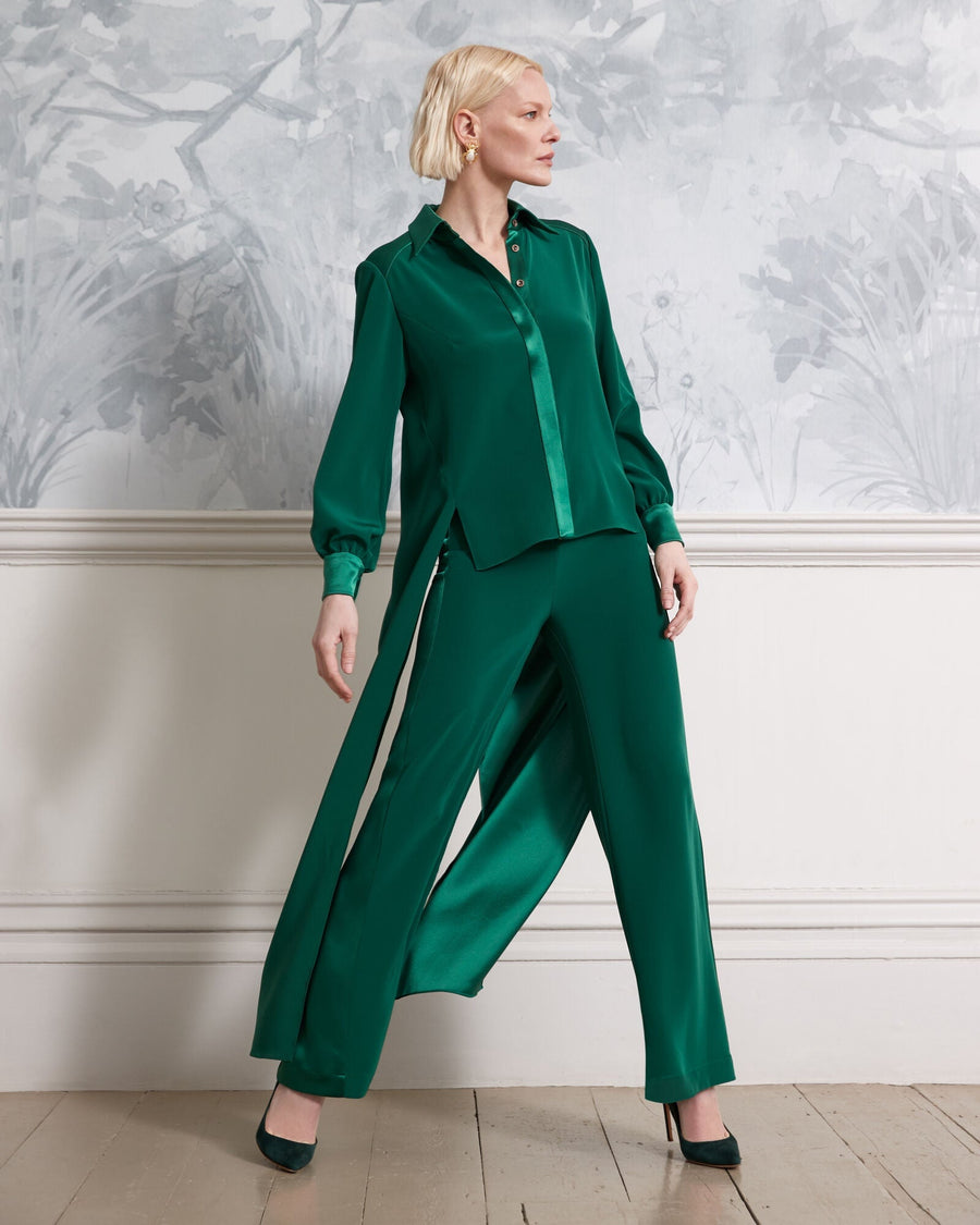 Rebecca Greenery Suede image