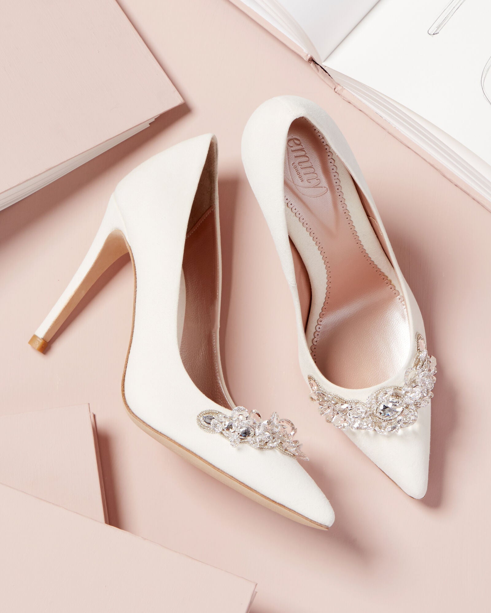 Sienna High Heel Bridal Shoe Embellished Wedding Shoes  image