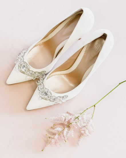 Buy Sienna Mid Bridal Shoe - Emmy London