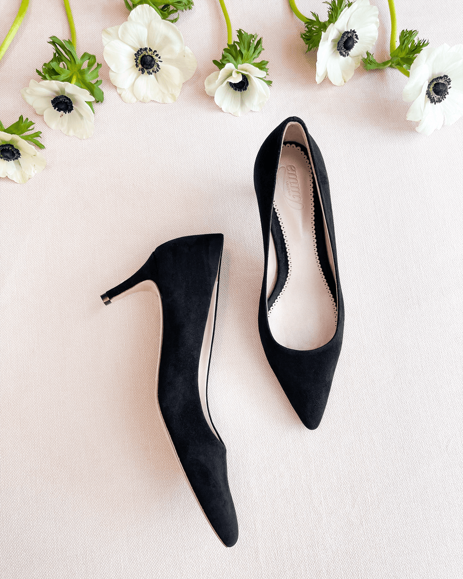 Tess Black Suede image