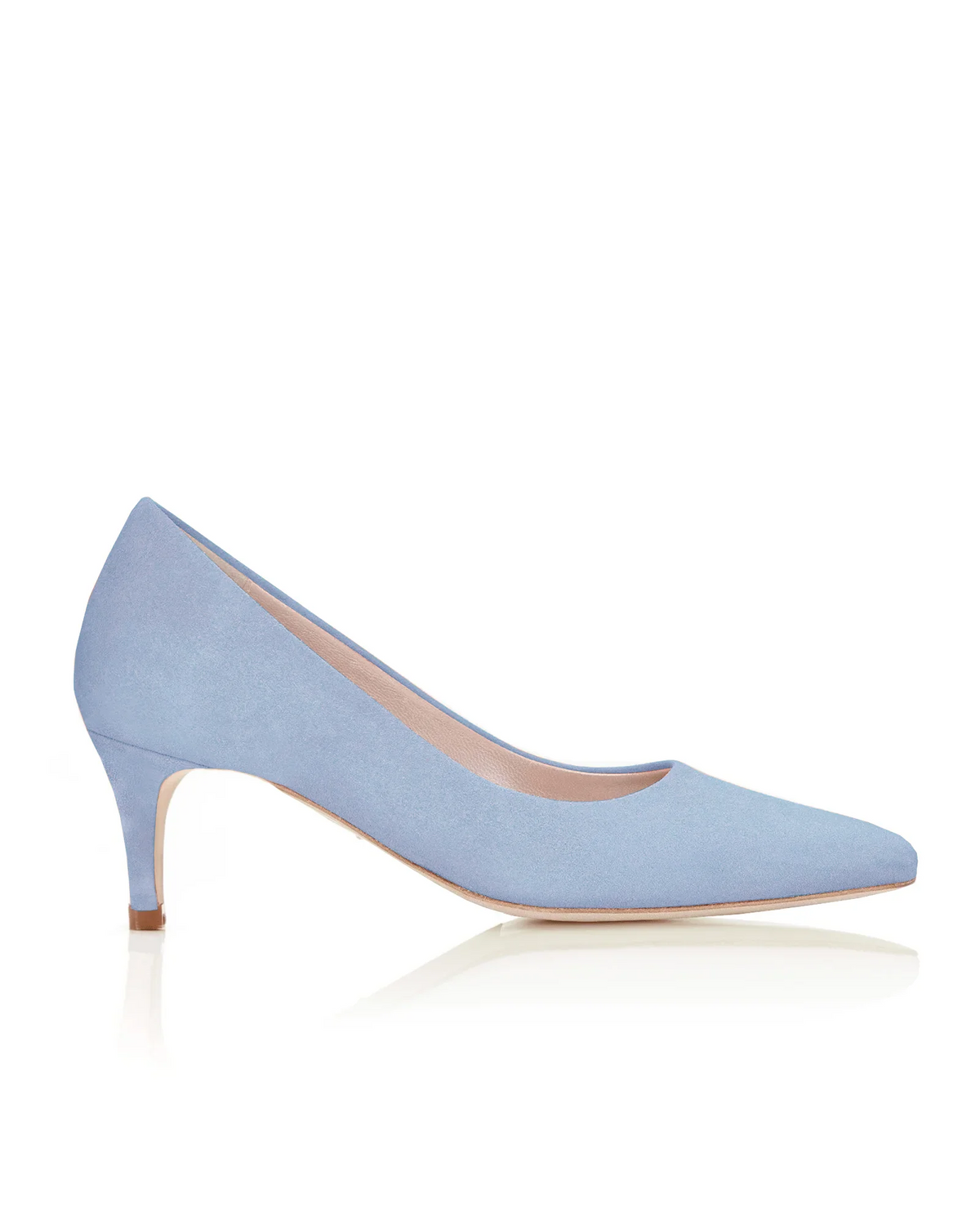 Tess Powder Blue Suede