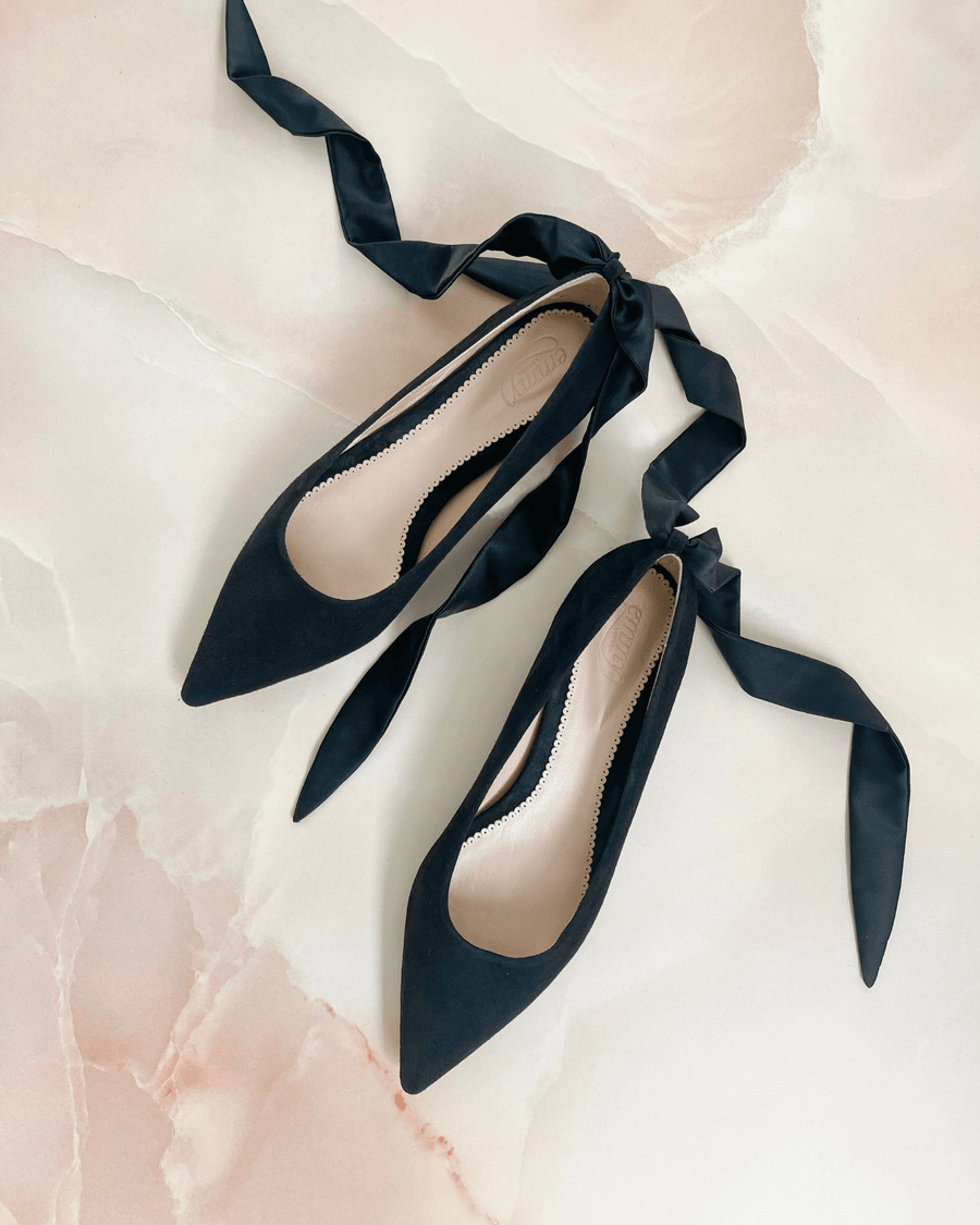 Zoe Black Suede image