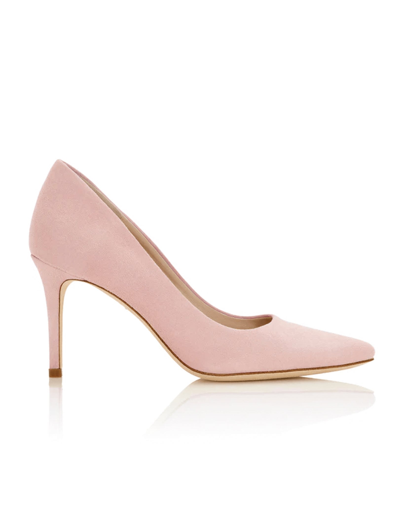 Claudia Mid Heel Fashion Shoe Pink Court Shoe  image