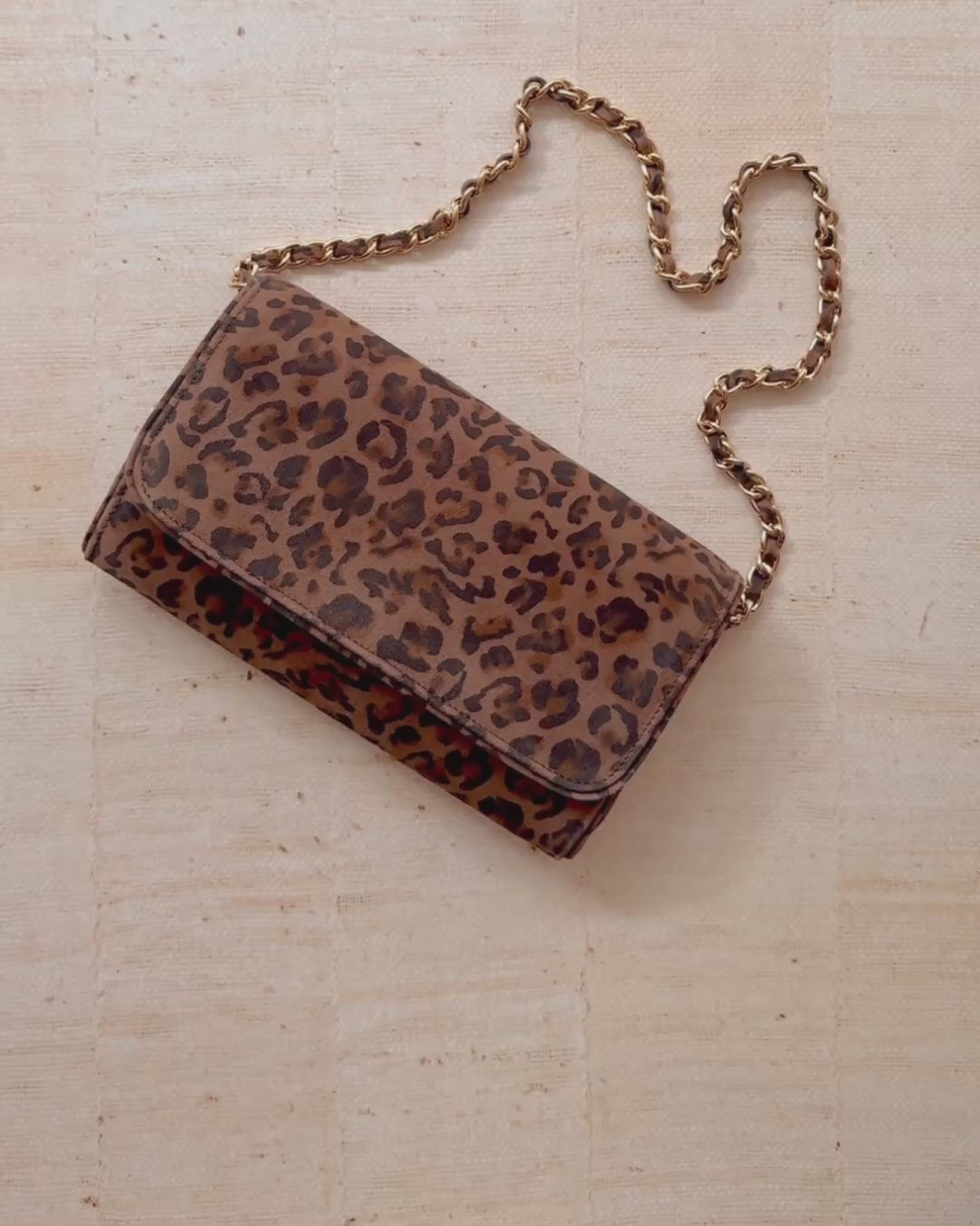 Natasha Leopard Suede
