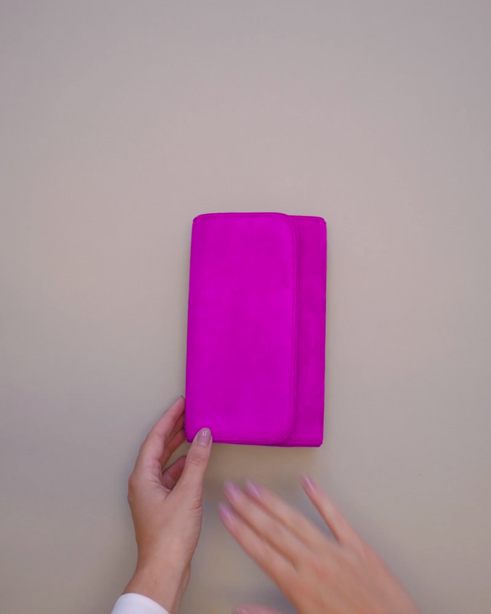 Natasha Magenta Suede