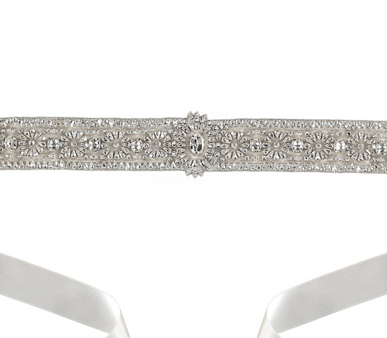 Aria Crystal Belt Bridal Belt Crystal Bridal Belt 