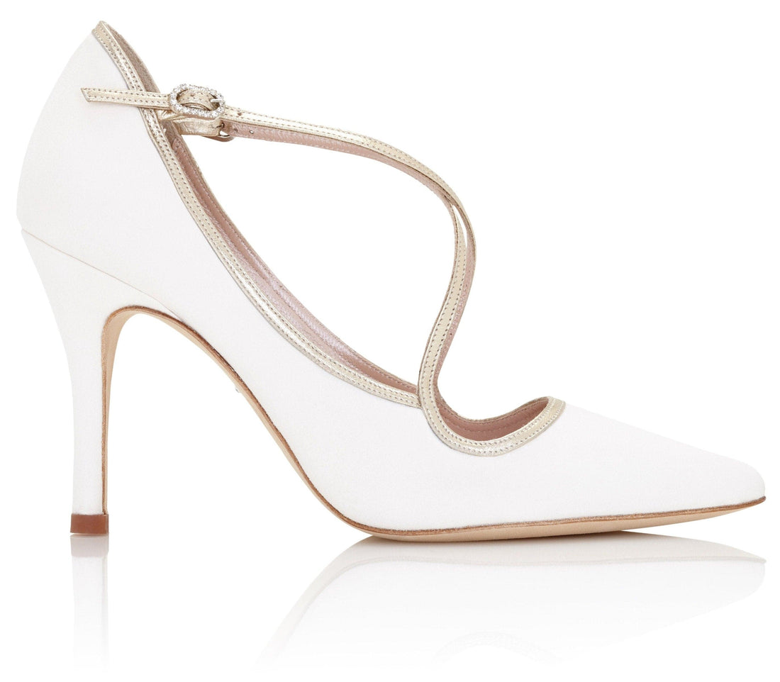 Charlotte Bridal Shoe Ivory Pointed Wedding Shoes