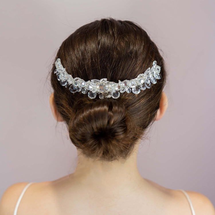 Sienna Demi-Halo Bridal Hair Accessory Emmy London 